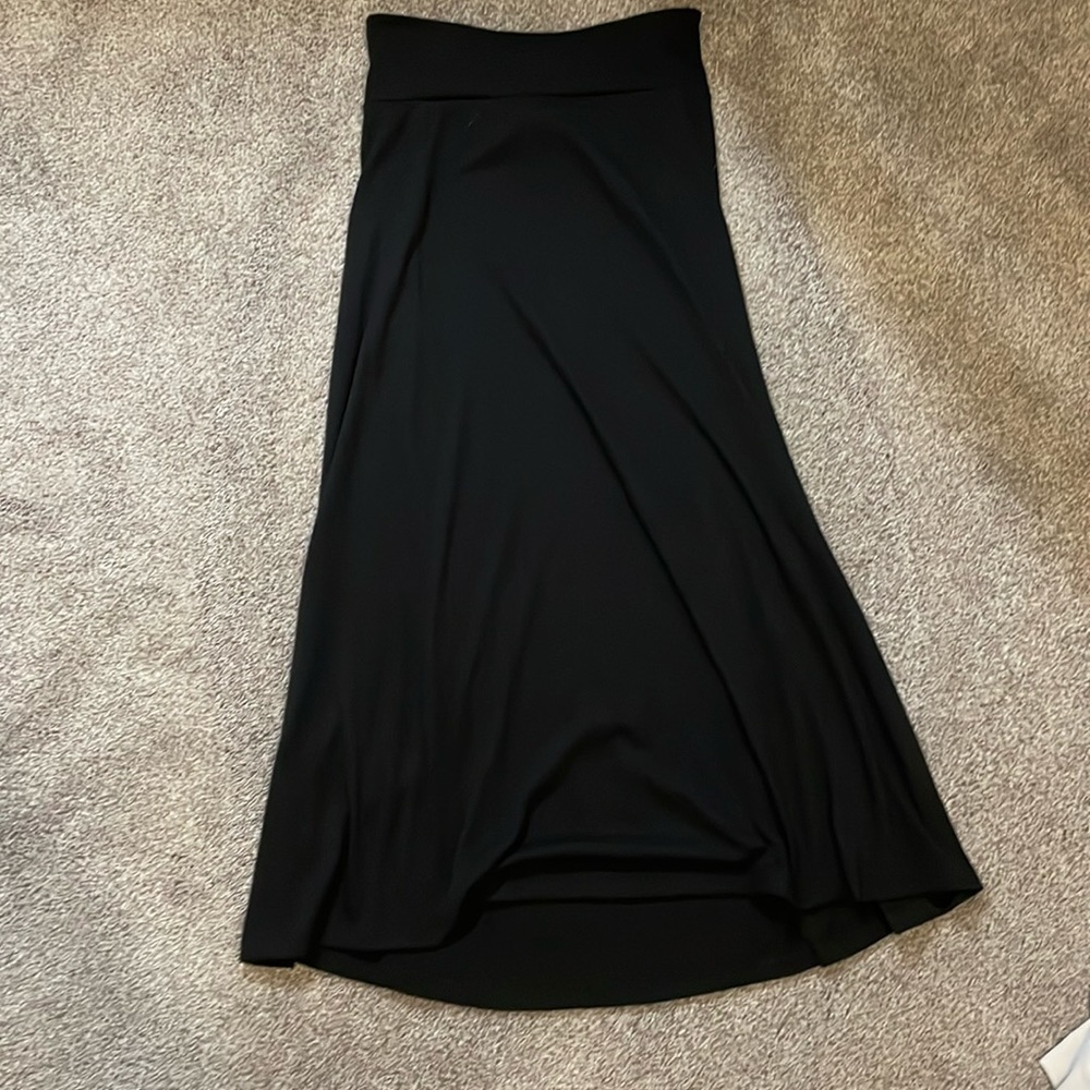 Long Black Maxi Skirt